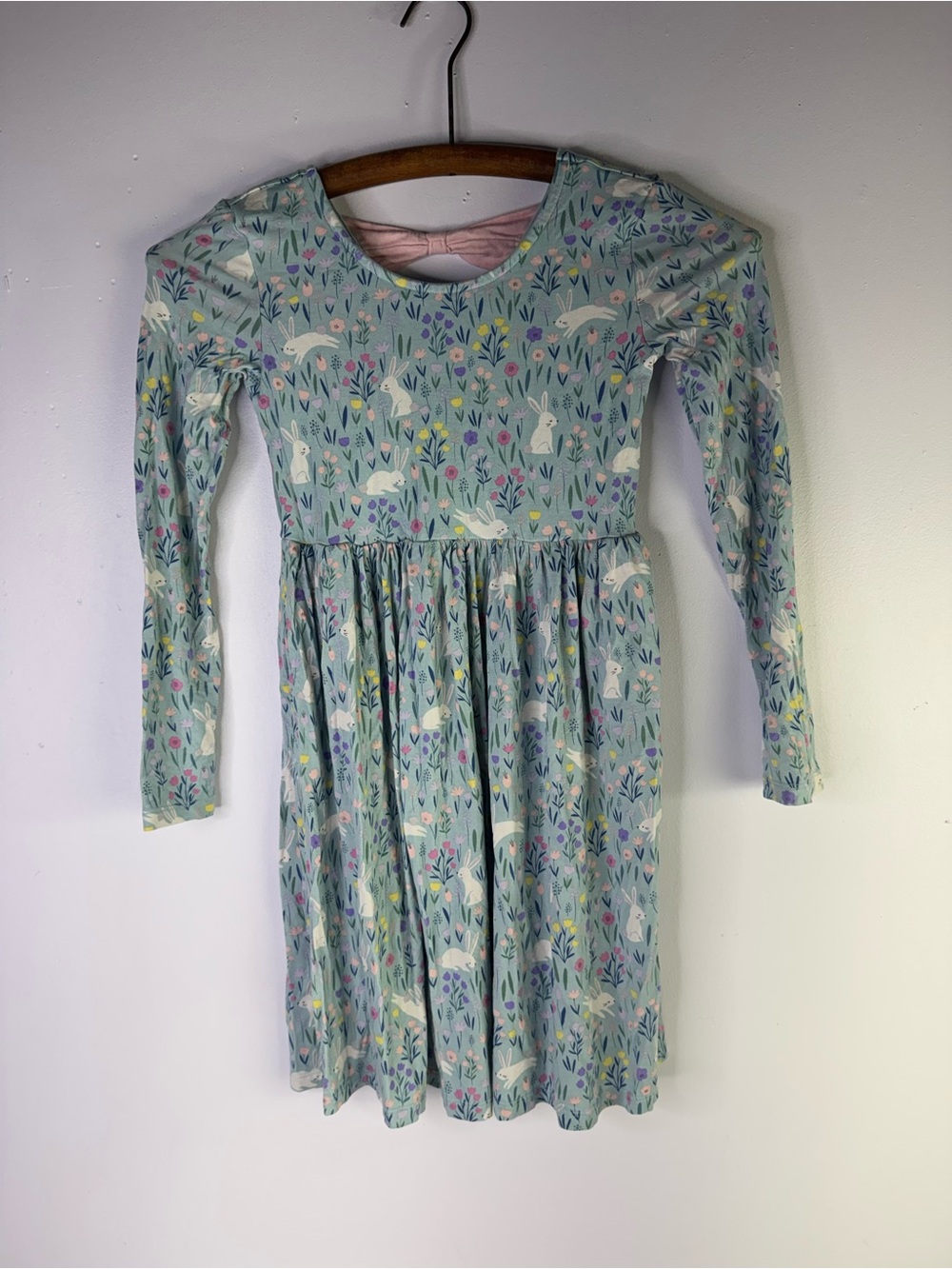 Little Sleepies Play Twirl Dress Bunny Blossom Pattern Size 8
